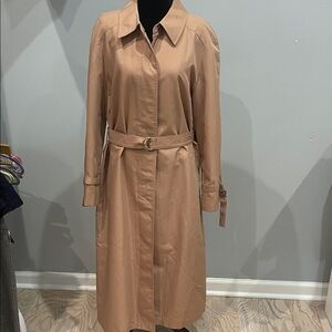 Tan Trench Coat with Belt vintage London fog